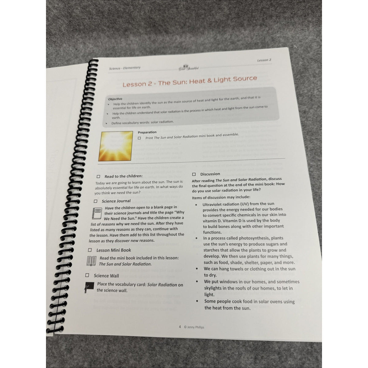 The Good and The Beautiful Energy Science Unit Study K-8 Excellent Condition