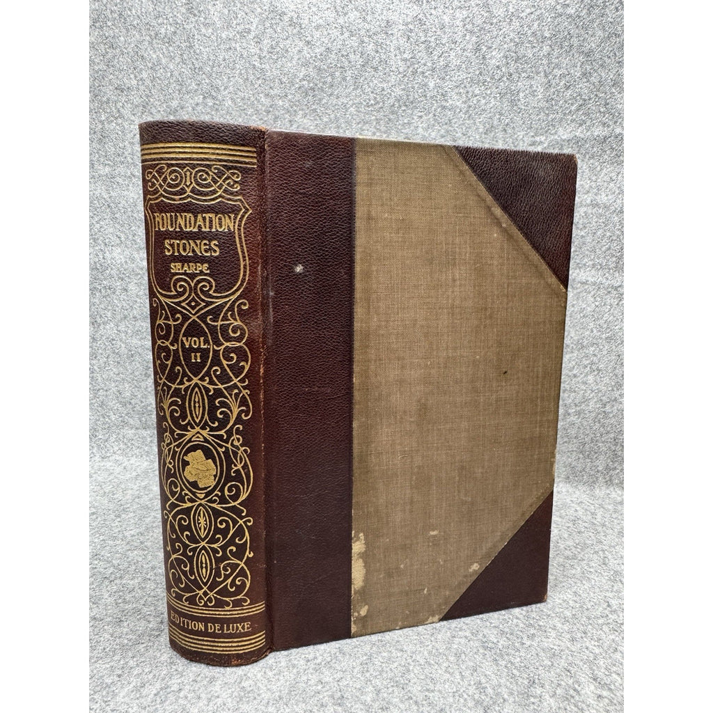 1910 Foundation Stones of Success Vol II Estelle Avery Sharpe Edition De Luxe