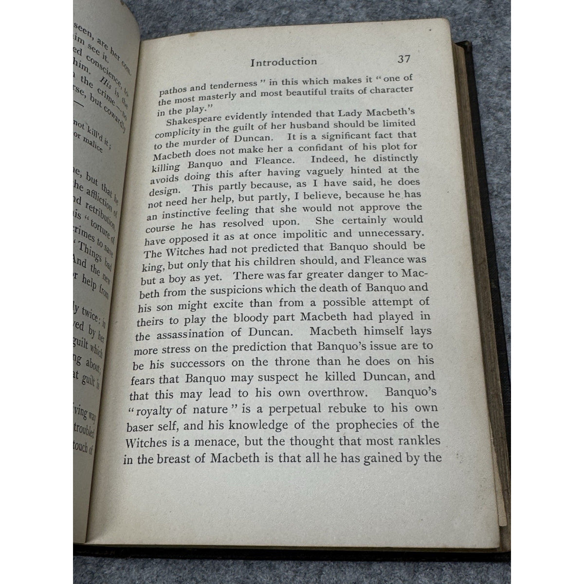 Antique 1905 Shakespeare’s Macbeth William J. Rolfe Illustrated Hardcover