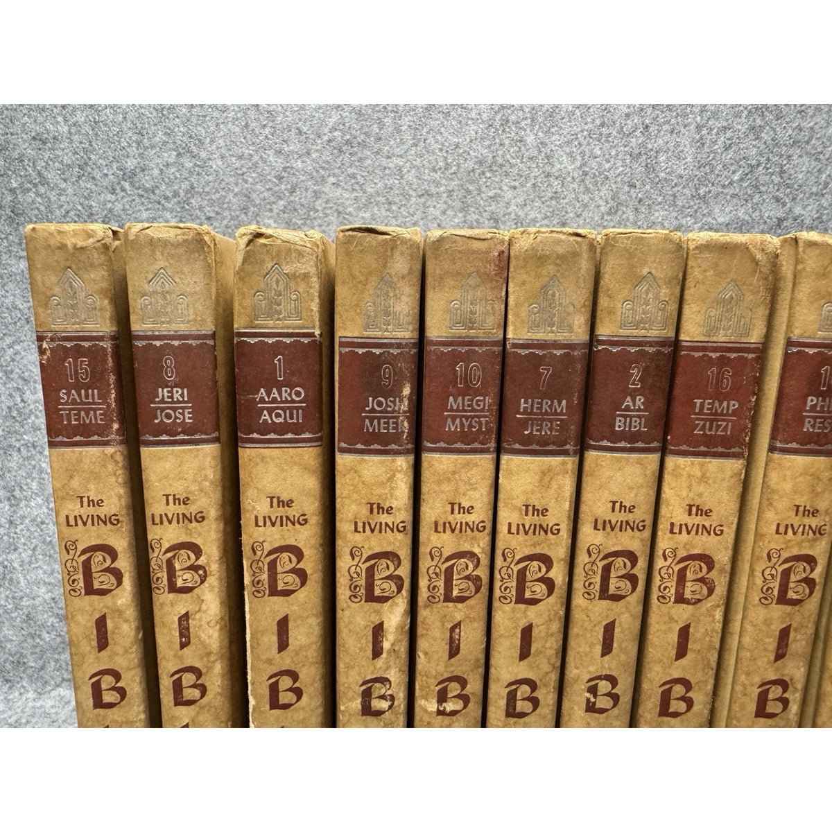 The Living Bible Encyclopedia Story & Pictures Art Treasure 10-Volume Set