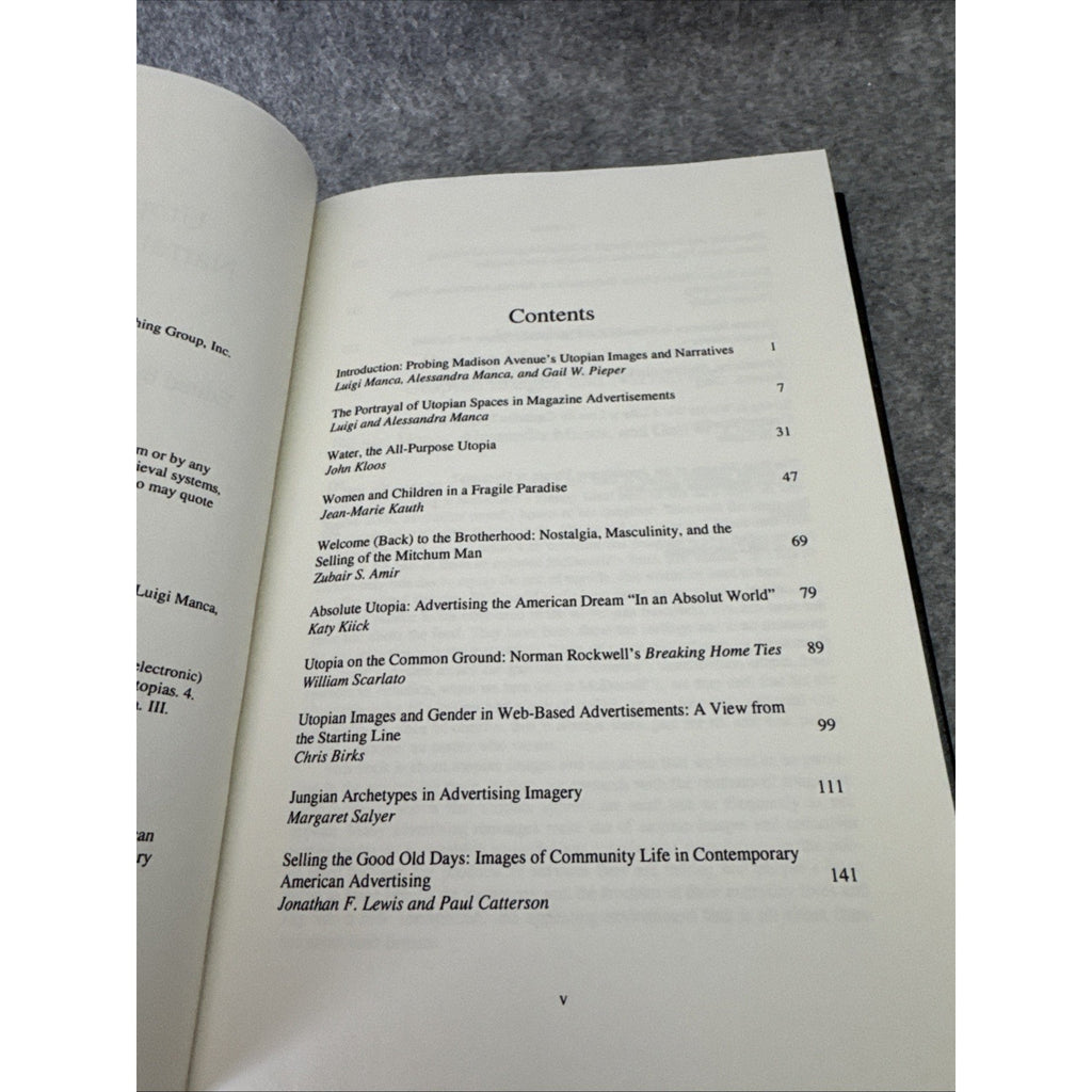 Utopian Images and Narratives in Advertising : Dreams for Sale by Jean-Marie...