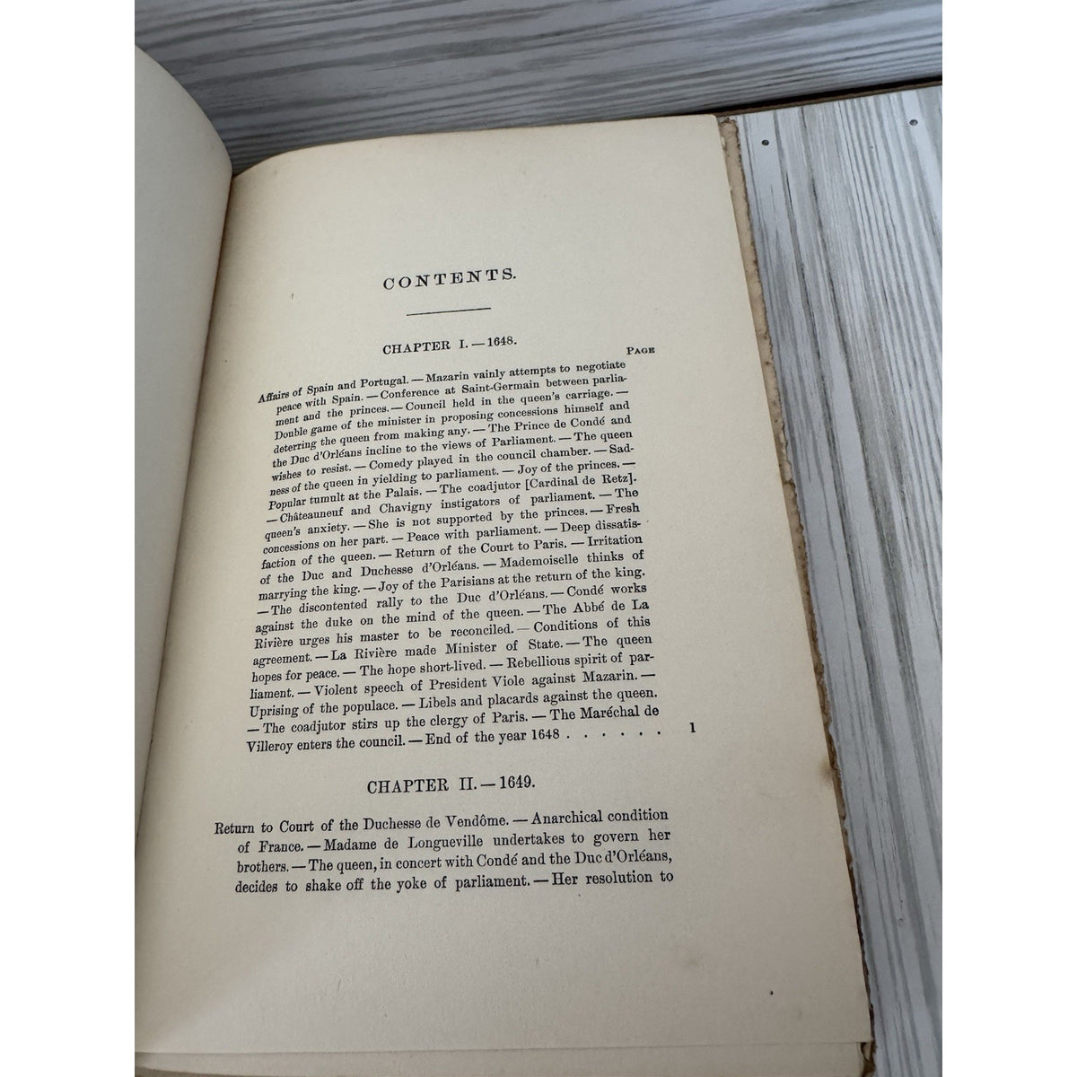 1902 Memoirs Madame de Motteville Vol II Cour de France Limited Ed