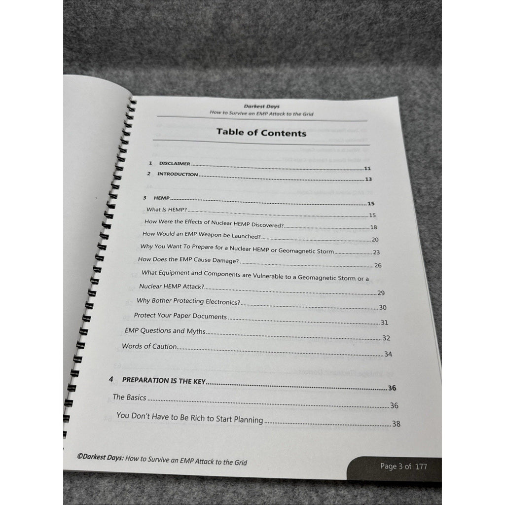 Darkest Days: How to Survive an EMP Attack to the Grid - Survival Guide Book