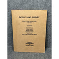 Patent Land Survey Old Ninety-Six District SC Genealogy Smith Owens Scarce