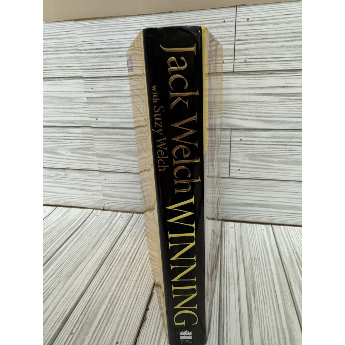 Winning Jack Welch SIGNED 1st Edition HC 2005 Autographed Inscribed