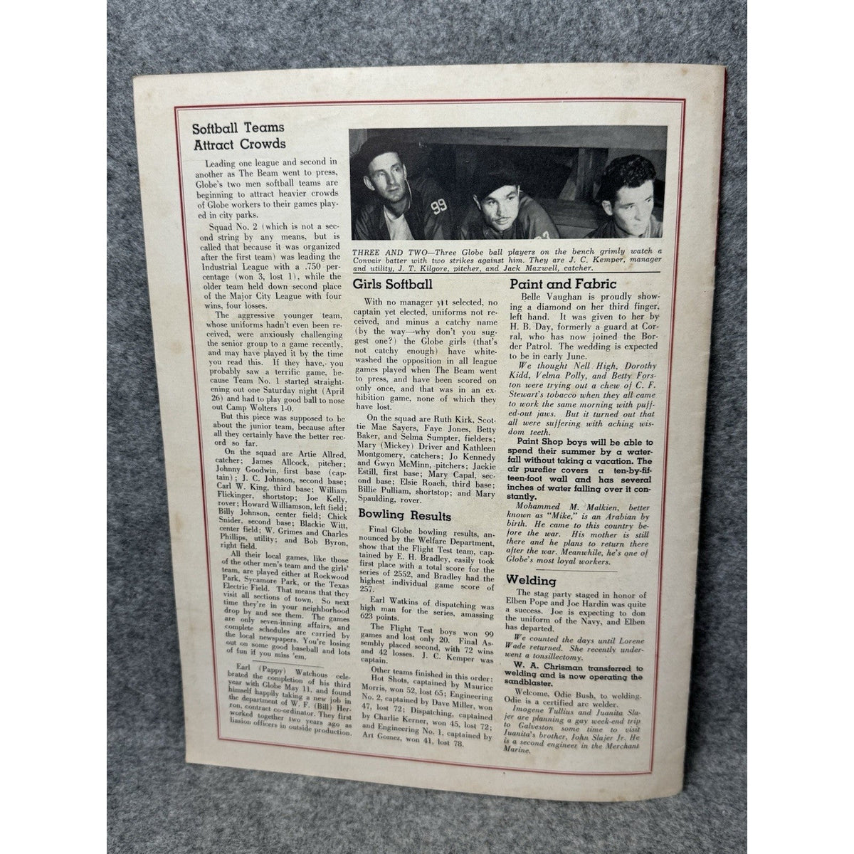 1944 Globe Beam May Pre-Invasion D-Day Editorial C-46 Commando WWII Magazine