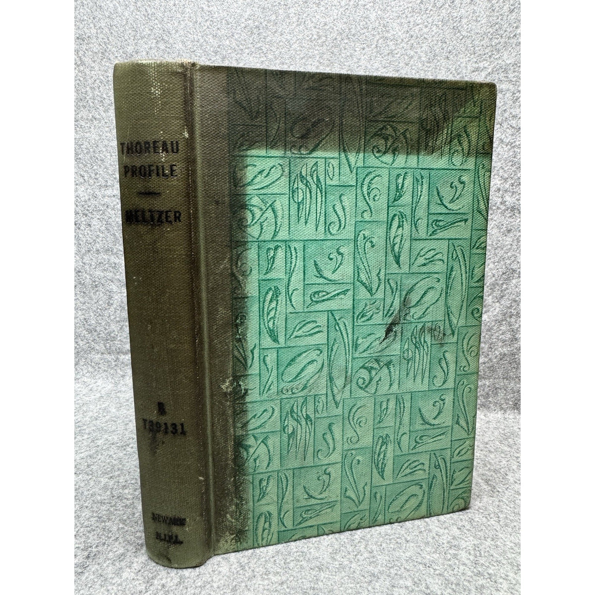 1962 A Thoreau Profile Meltzer Harding 1st Edition Henry David Thoreau