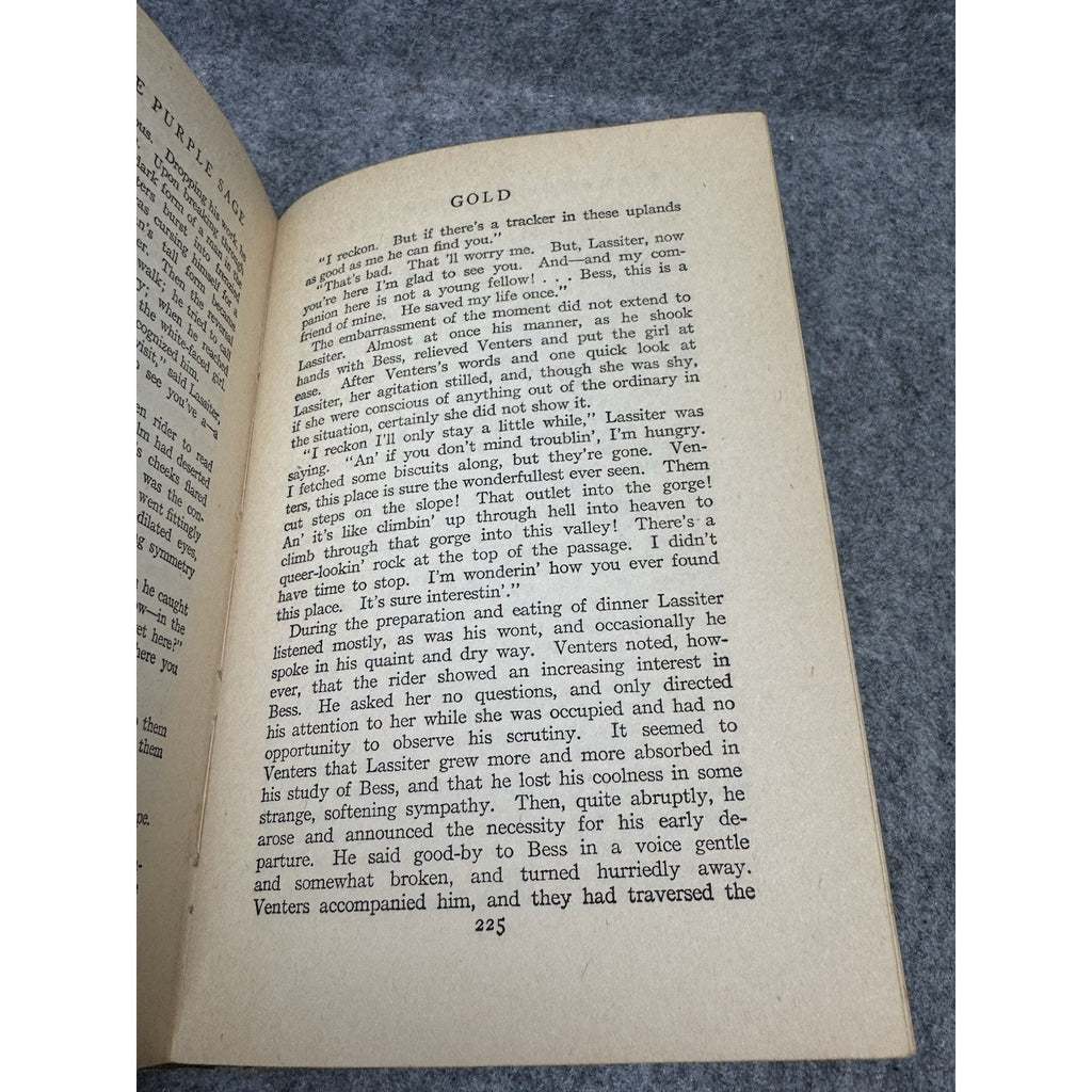 Riders of the Purple Sage Zane Grey 1912 Copyright G&D Illustrated Western