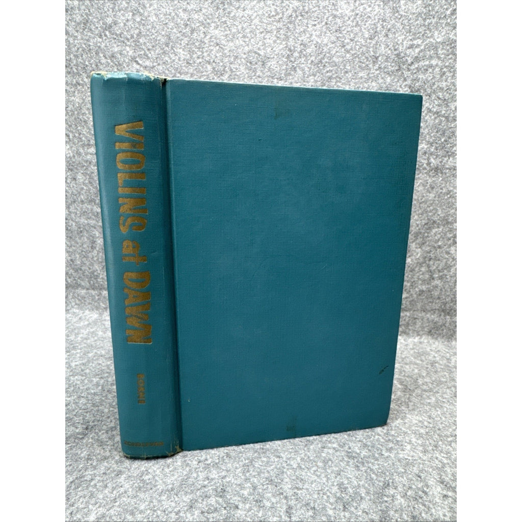 violins at dawn zondervan book -rachael borne-1956 hardcover