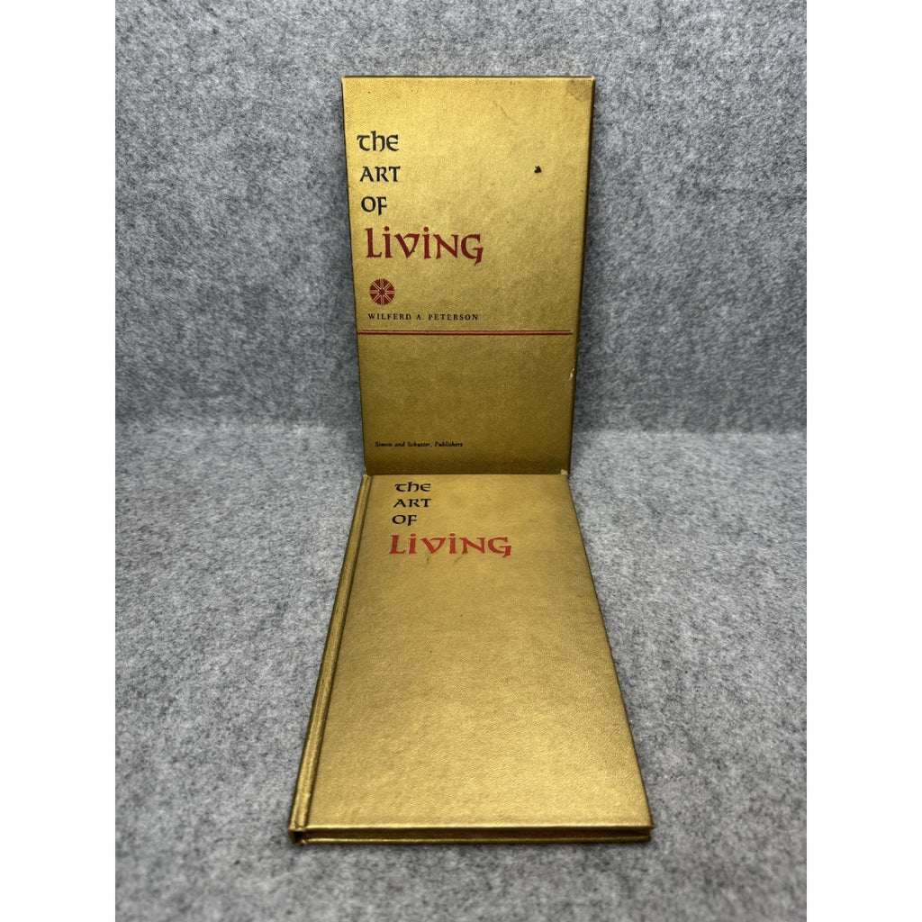 The Art of Living Wilferd A Peterson 1961 8th Printing HC Gold Slipcase