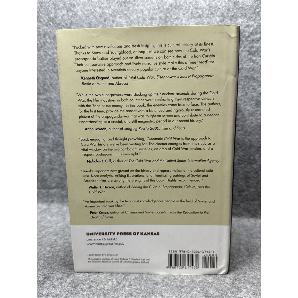 Cinematic Cold War : The American and Soviet Struggle for Hearts and Minds by...