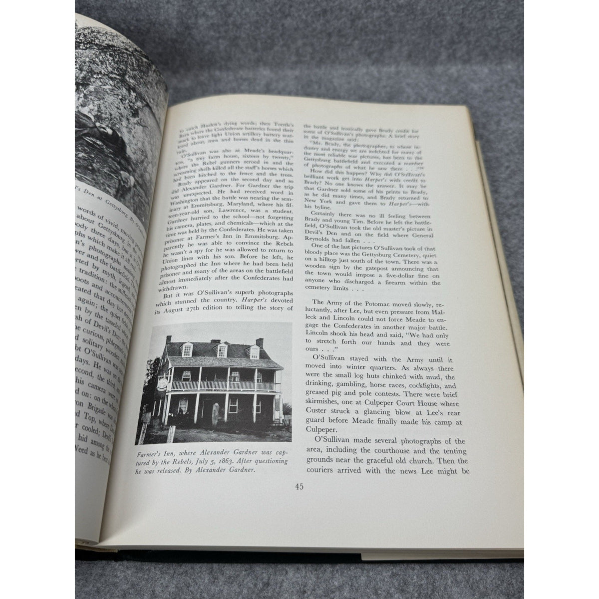 Timothy O’Sullivan America’s Forgotten Photographer Horan 1966 1st DJ Civil War