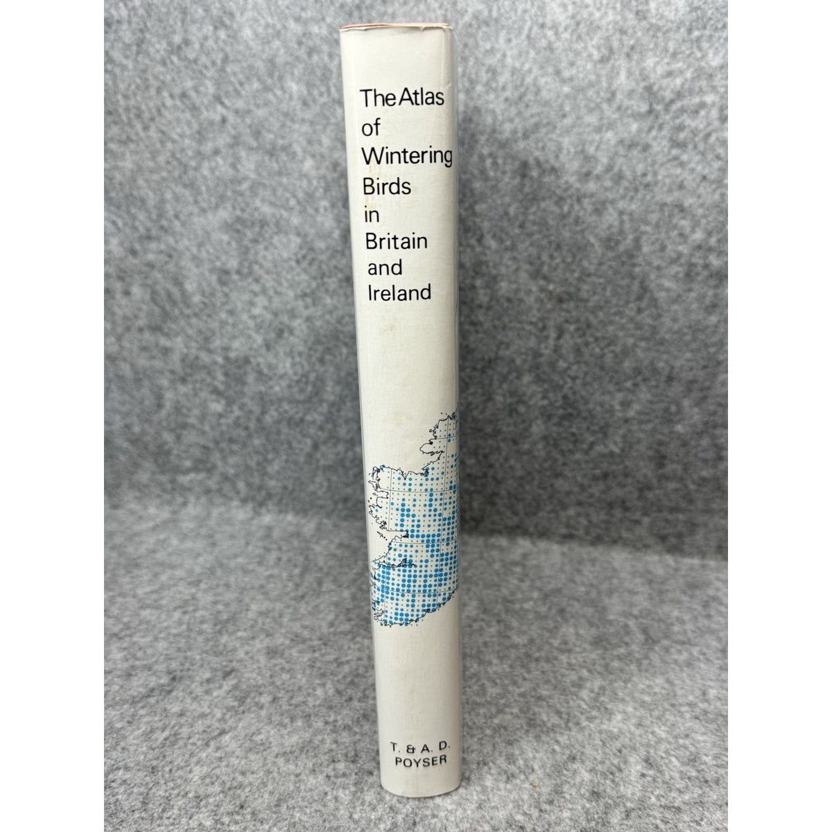 Atlas of Wintering Birds Britain Ireland Peter Lack 1986 1st Ed HC DJ