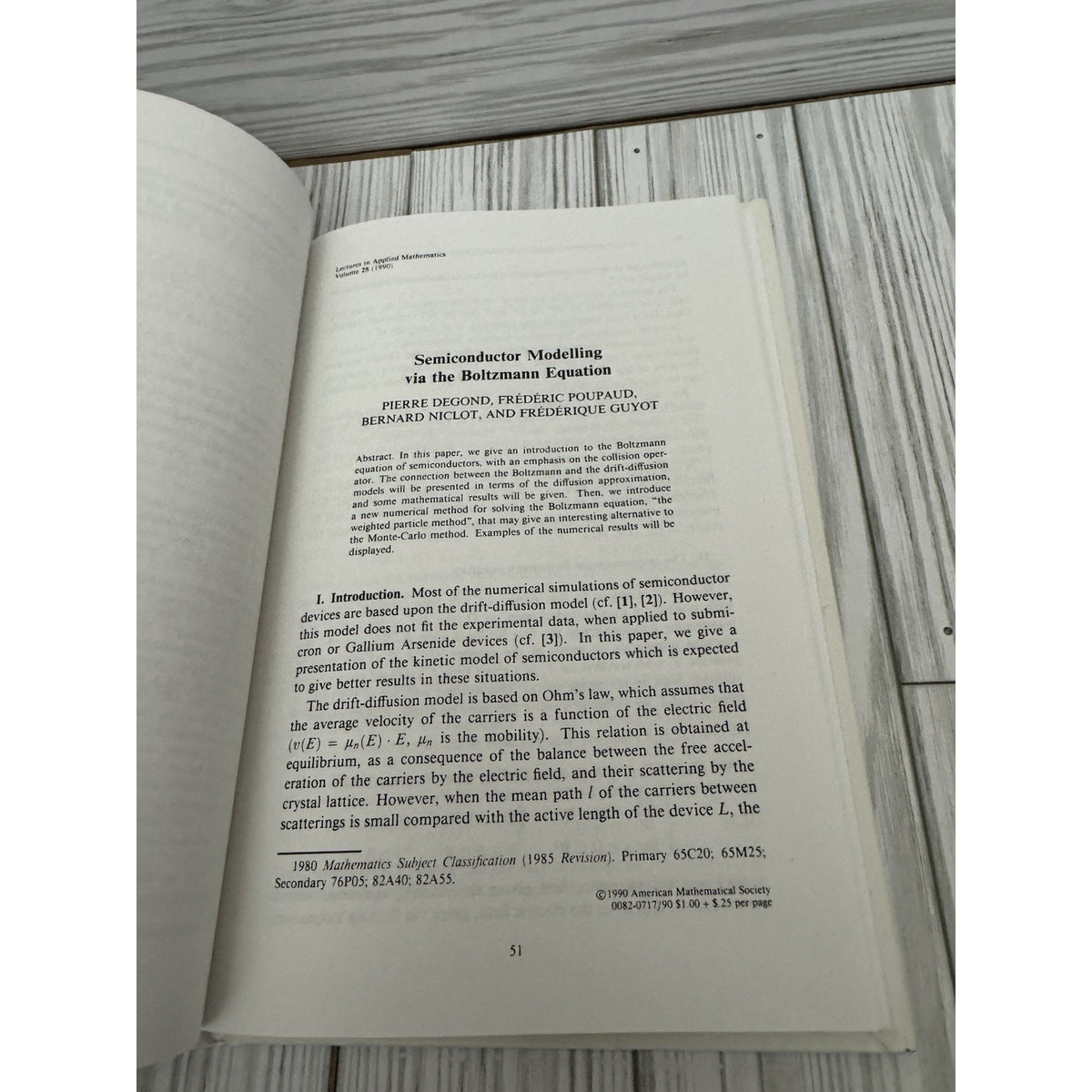 Lectures in Applied Mathematics Vol 25 VLSI Design AMS 1990 HC