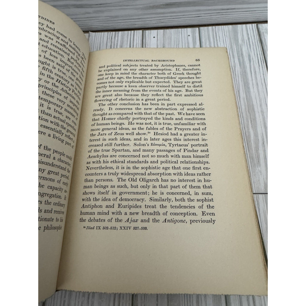 Thucydides John H Finley Jr 1942 Harvard University Press HC