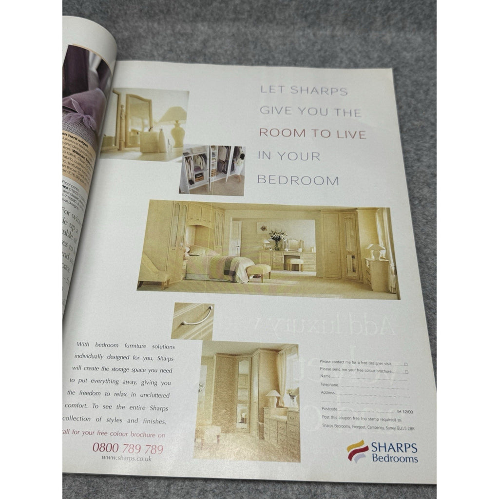 Ideal Home Magazine Dec 2000 Jan 2001 UK Christmas Decorating Interiors