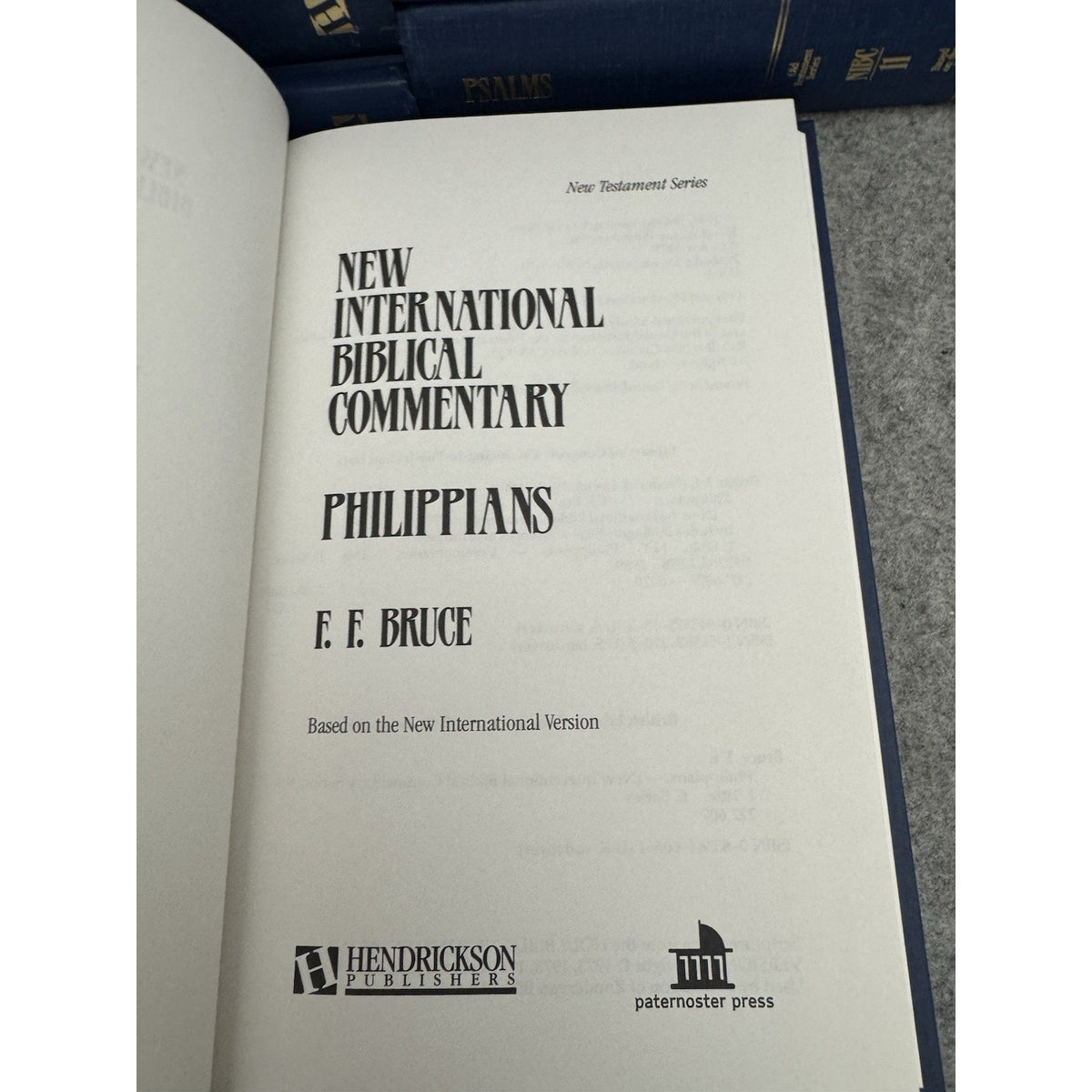 New International Biblical Commentary NIBC 19 Vol HC Lot Hendrickson VG