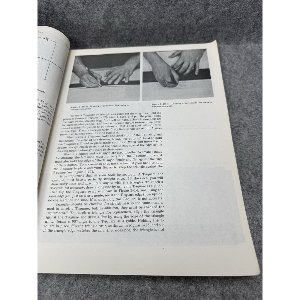 1984 US Army FM 5-553 General Drafting Field Manual Technical Drawing