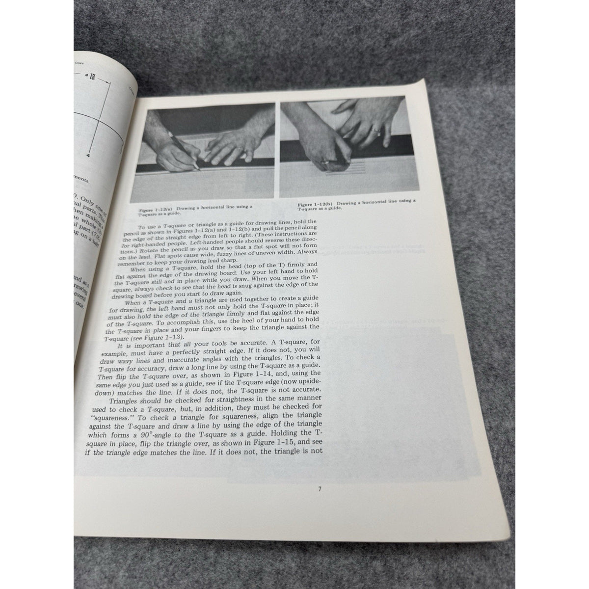 1984 US Army FM 5-553 General Drafting Field Manual Technical Drawing