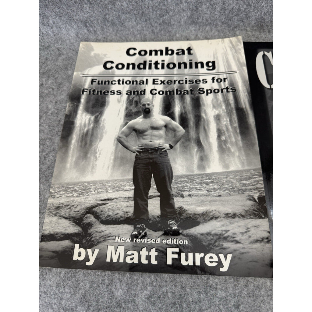 Matt Furey Combat Conditioning & Combat Abs 2 Book Lot Training Fitness