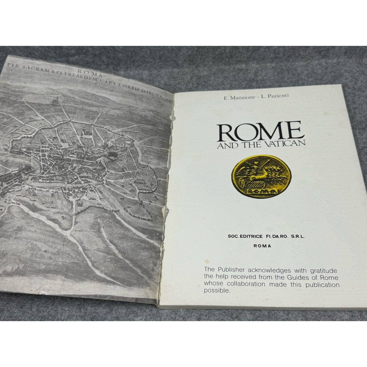Rome Vatican Manzione Pazienti Ancient Roman Art Architecture Illustrated Guide