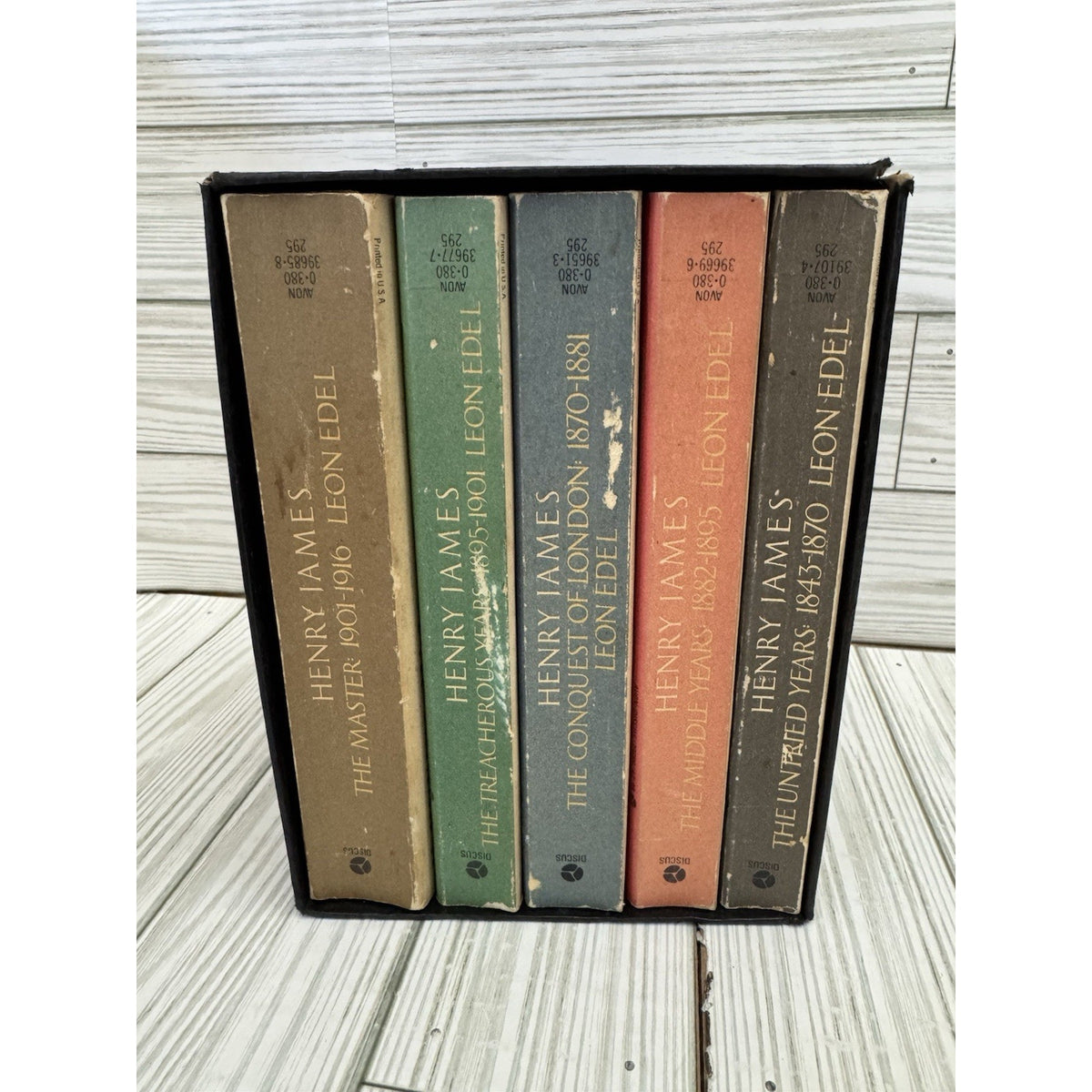 Henry James Complete Biography Leon Edel 5 Vol Box Set 1978 Discus Avon