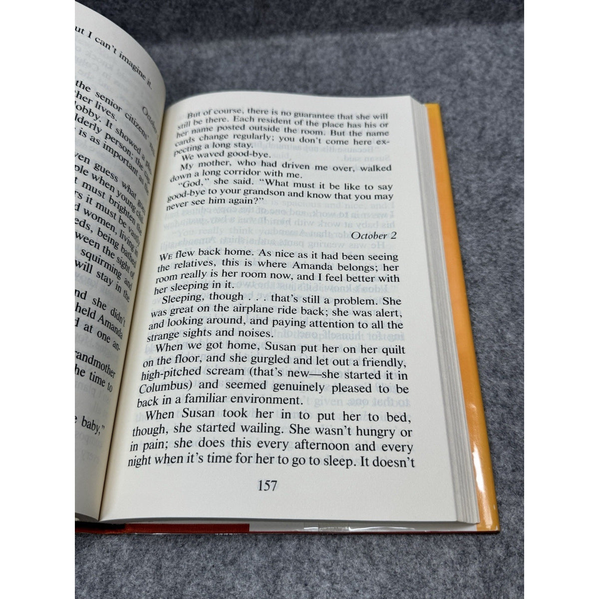 Good Morning Merry Sunshine Bob Greene 1985 Large Print Hardcover Fatherhood