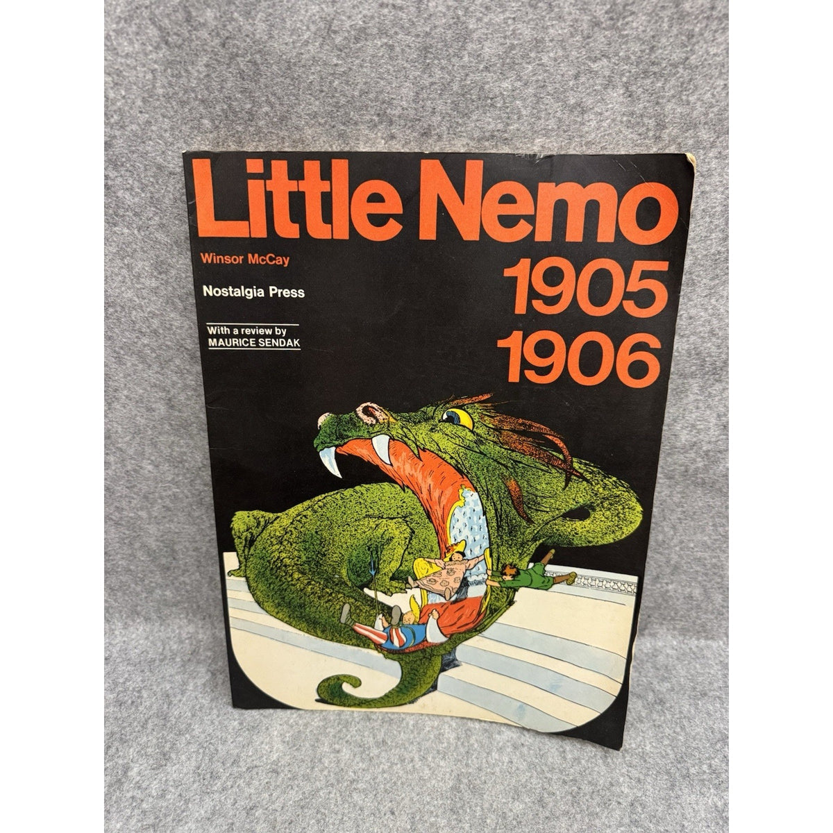Little Nemo 1905-1906 Winsor McCay 1976 Nostalgia Press SC Maurice Sendak