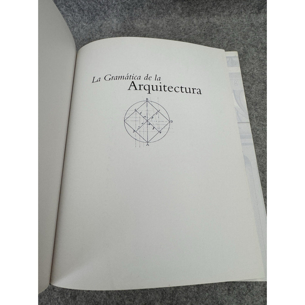 La Gramática de la Arquitectura Emily Cole 2003 Spanish Architecture PB