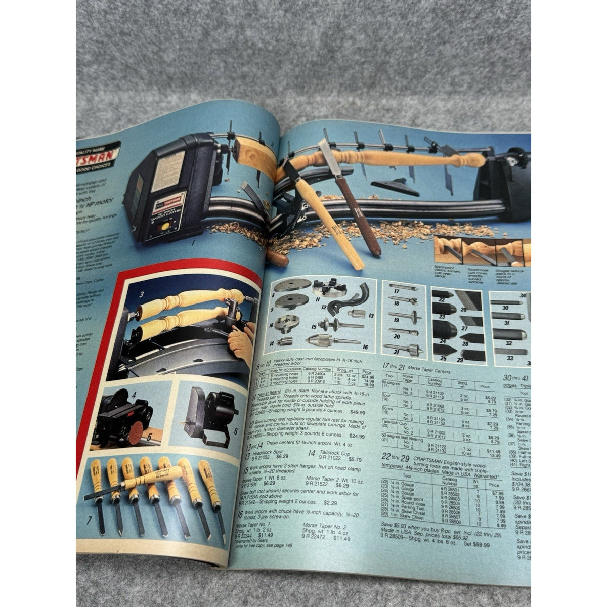 1988 Sears Craftsman Power & Hand Tools Catalog Vintage Specialog