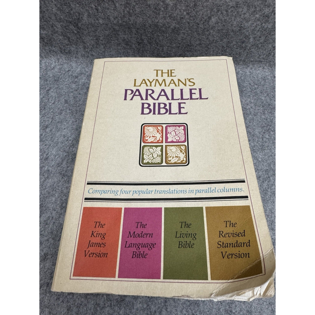 Layman’s Parallel Bible 1977 KJV RSV Living Modern Language PB