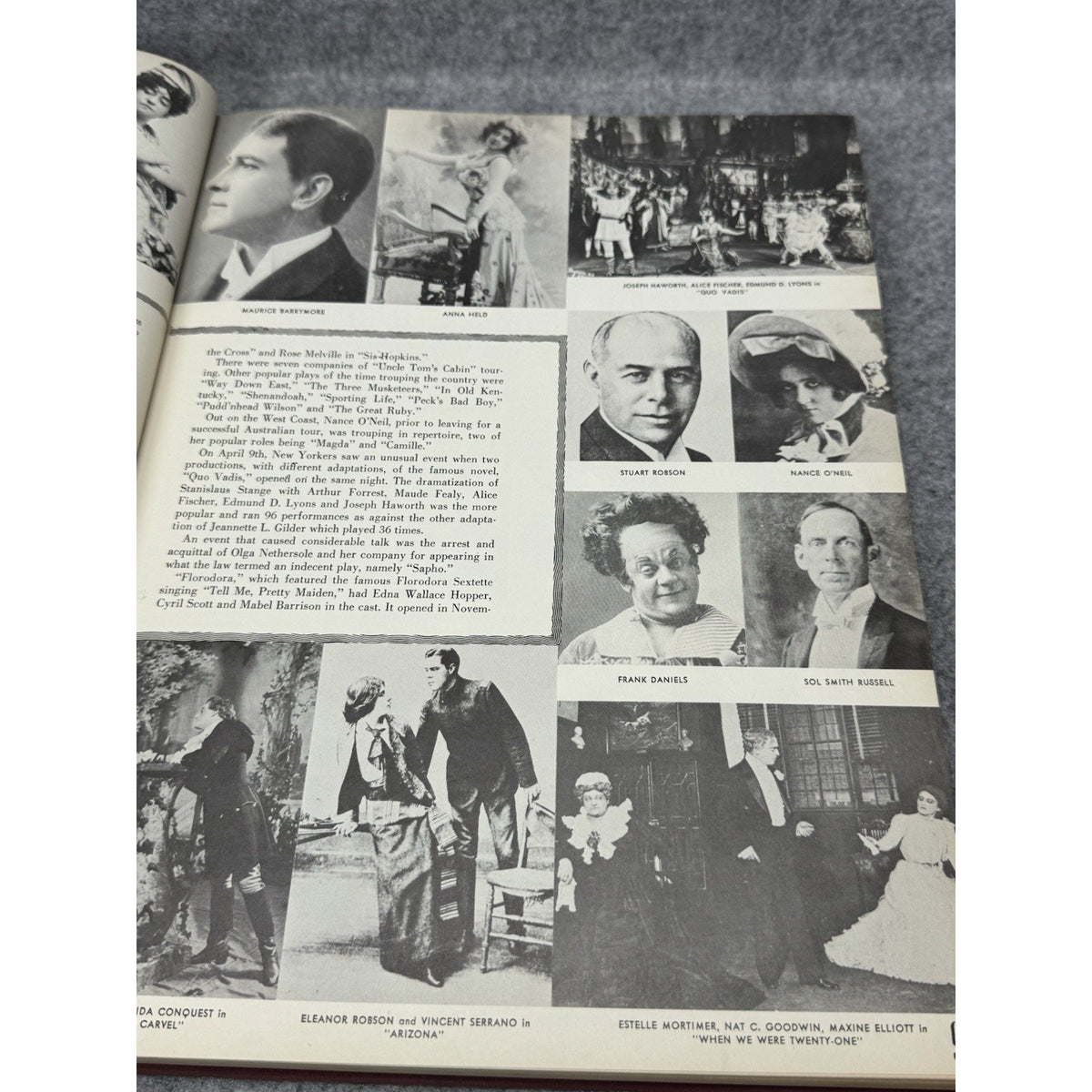 1950 Pictorial History of the American Theatre Daniel Blum Broadway Illustrated