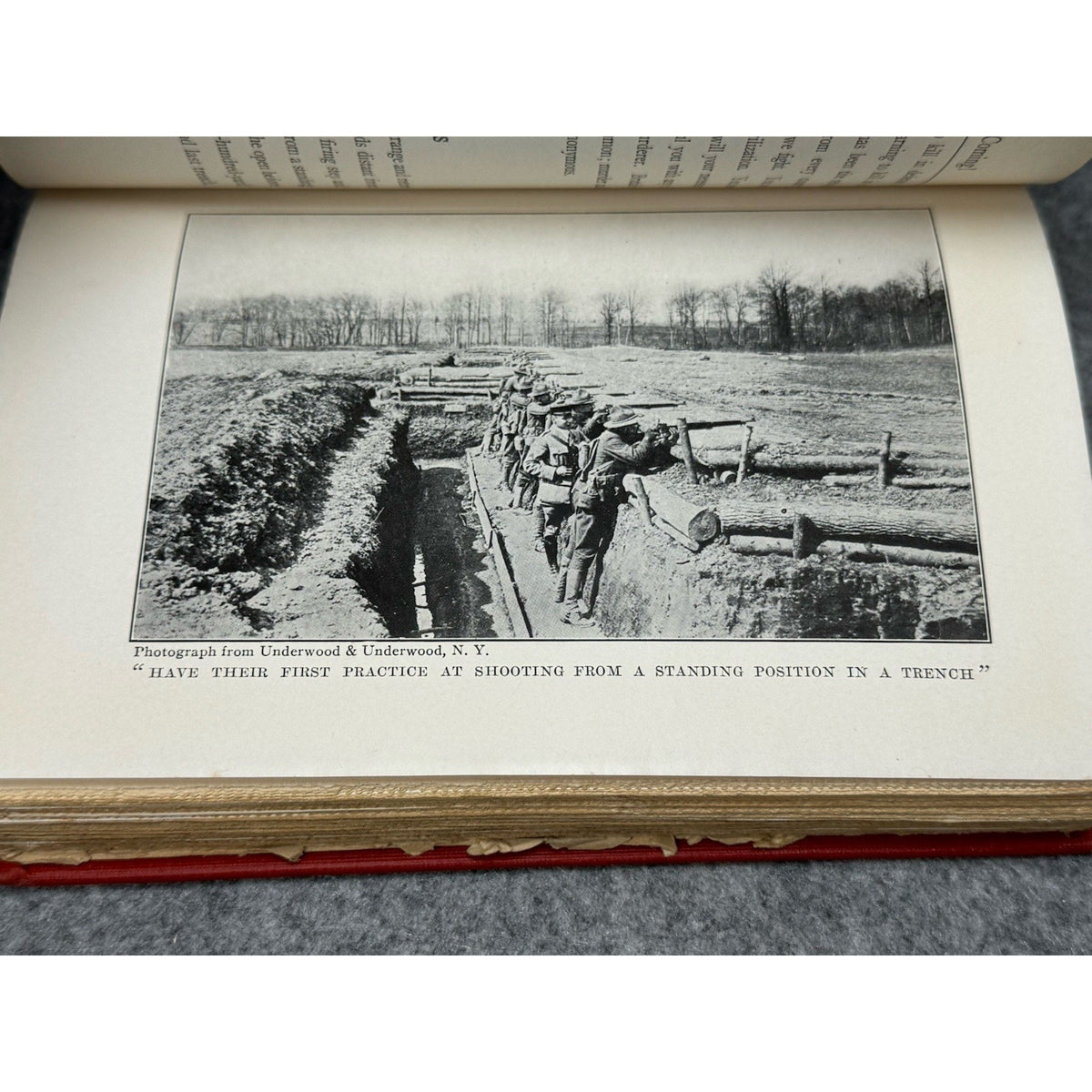 The Yanks Are Coming 1918 First Edition WWI Pictorial Hardcover McNutt