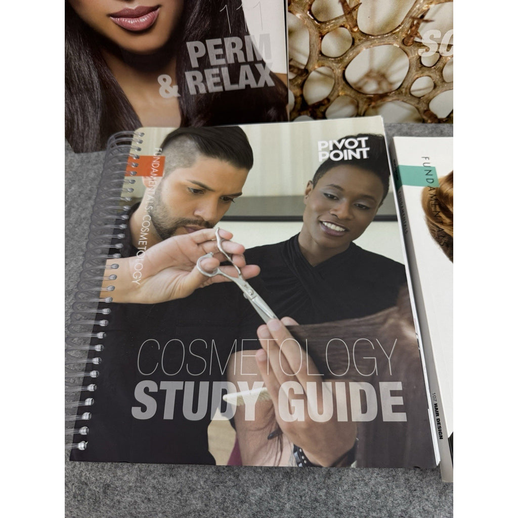 Pivot Point Fundamentals Cosmetology Textbook Set Science Color Nails
