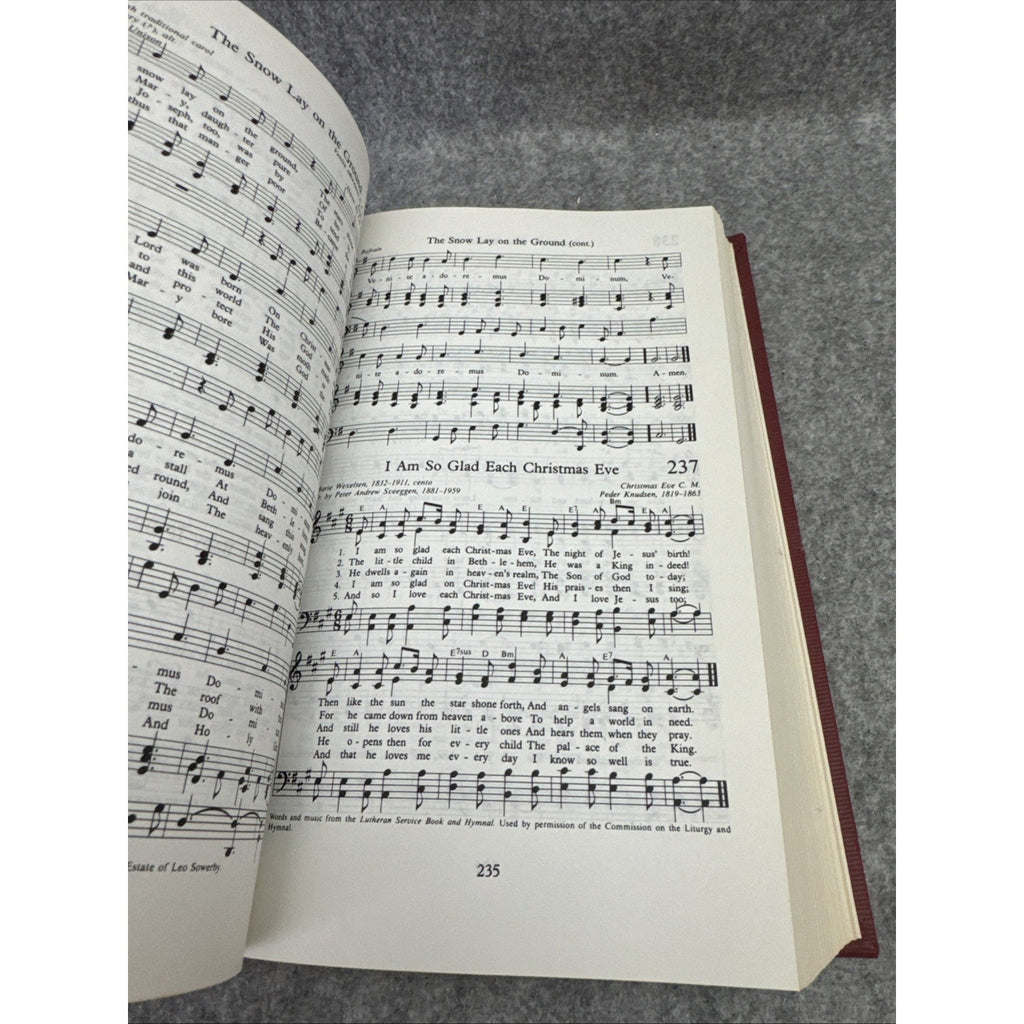 Book of Worship for United States Forces 1974 US Gov Hymnal HC