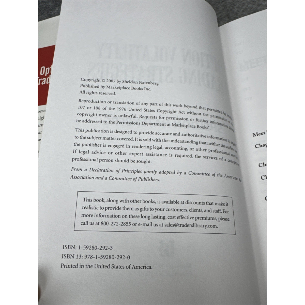 Option Volatility Trading Strategies by Sheldon Natenberg (2013, Hardcover)