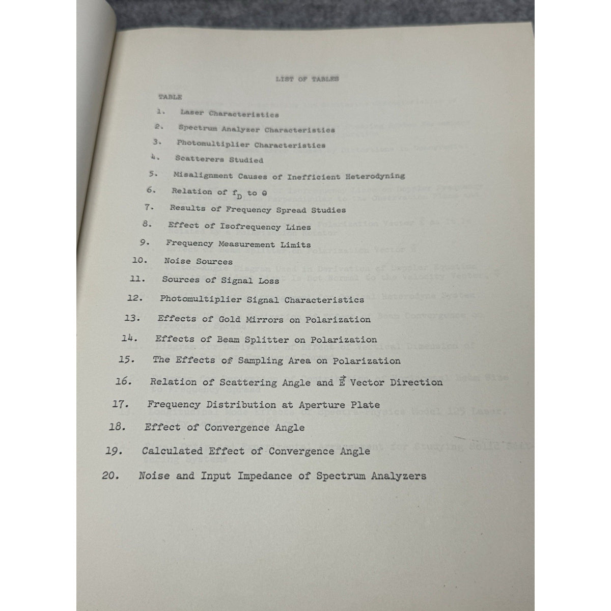 NASA Funded 1968 Doppler Fluid Velocity Dissertation Committee Signed Bond