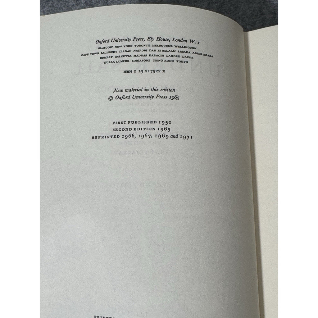 Cruising Under Sail 2nd Ed Eric C Hiscock 1971 HC DJ Oxford Sailing