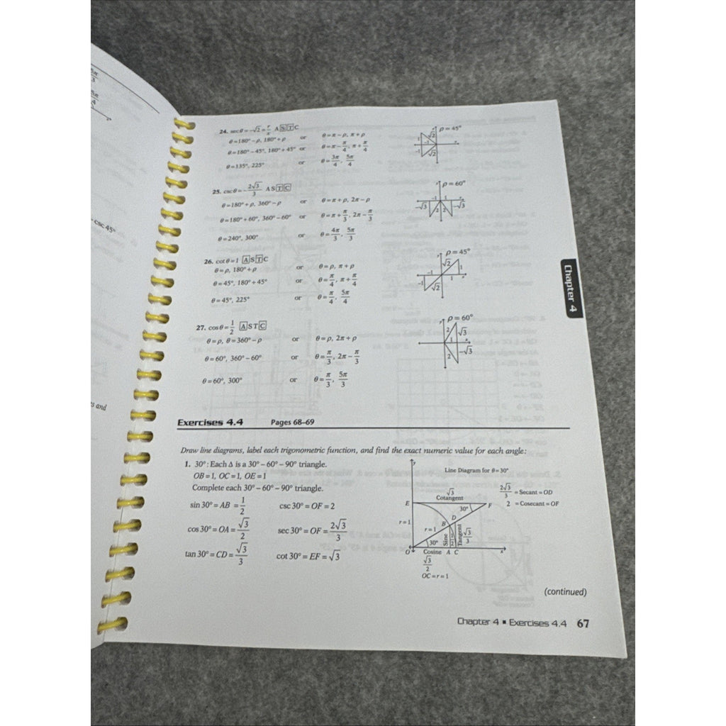 Abeka Precalculus with Trigonometry and Analytical Geometry Solution Key