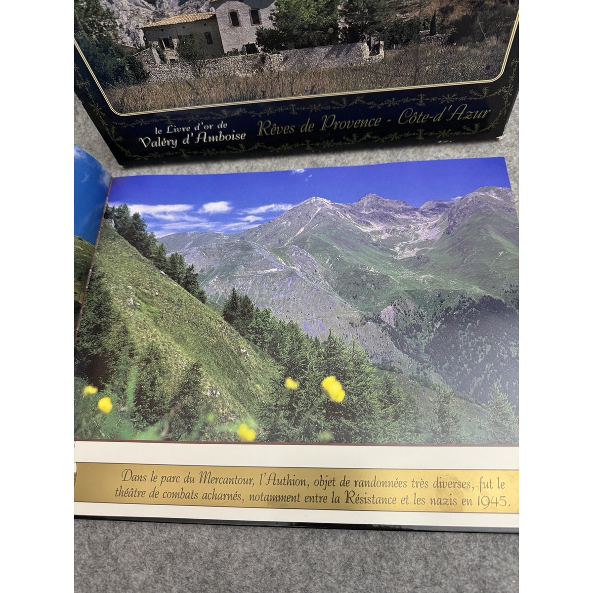 Valéry d’Amboise Rêves de Provence Côte d’Azur HC Slipcase French