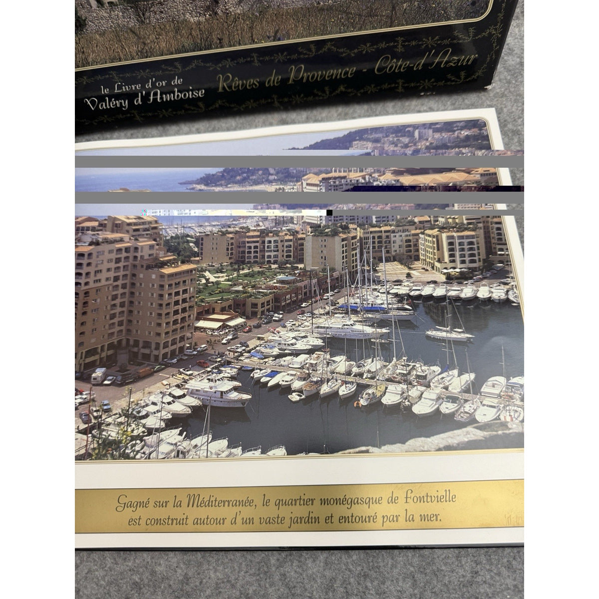 Valéry d’Amboise Rêves de Provence Côte d’Azur HC Slipcase French