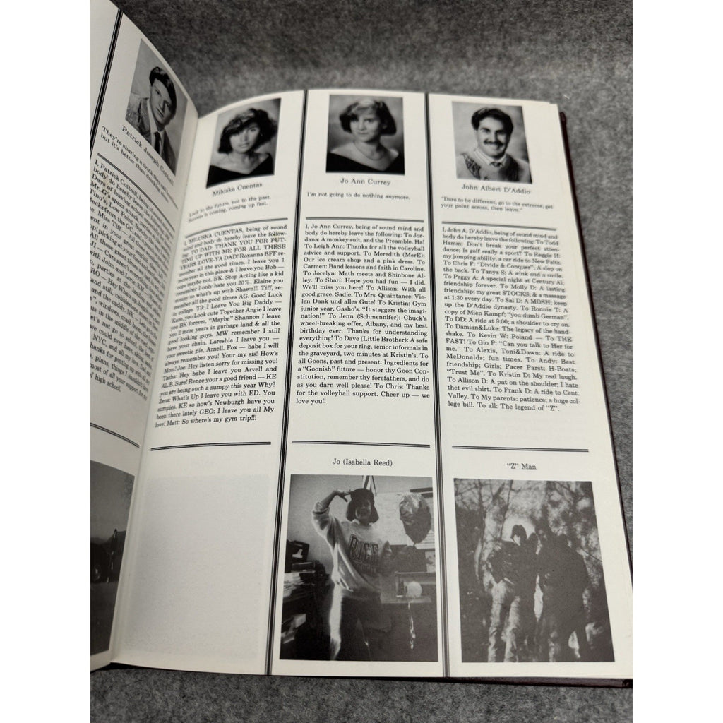 1989 Highlander James I O’Neill High School Yearbook Highland Falls NY
