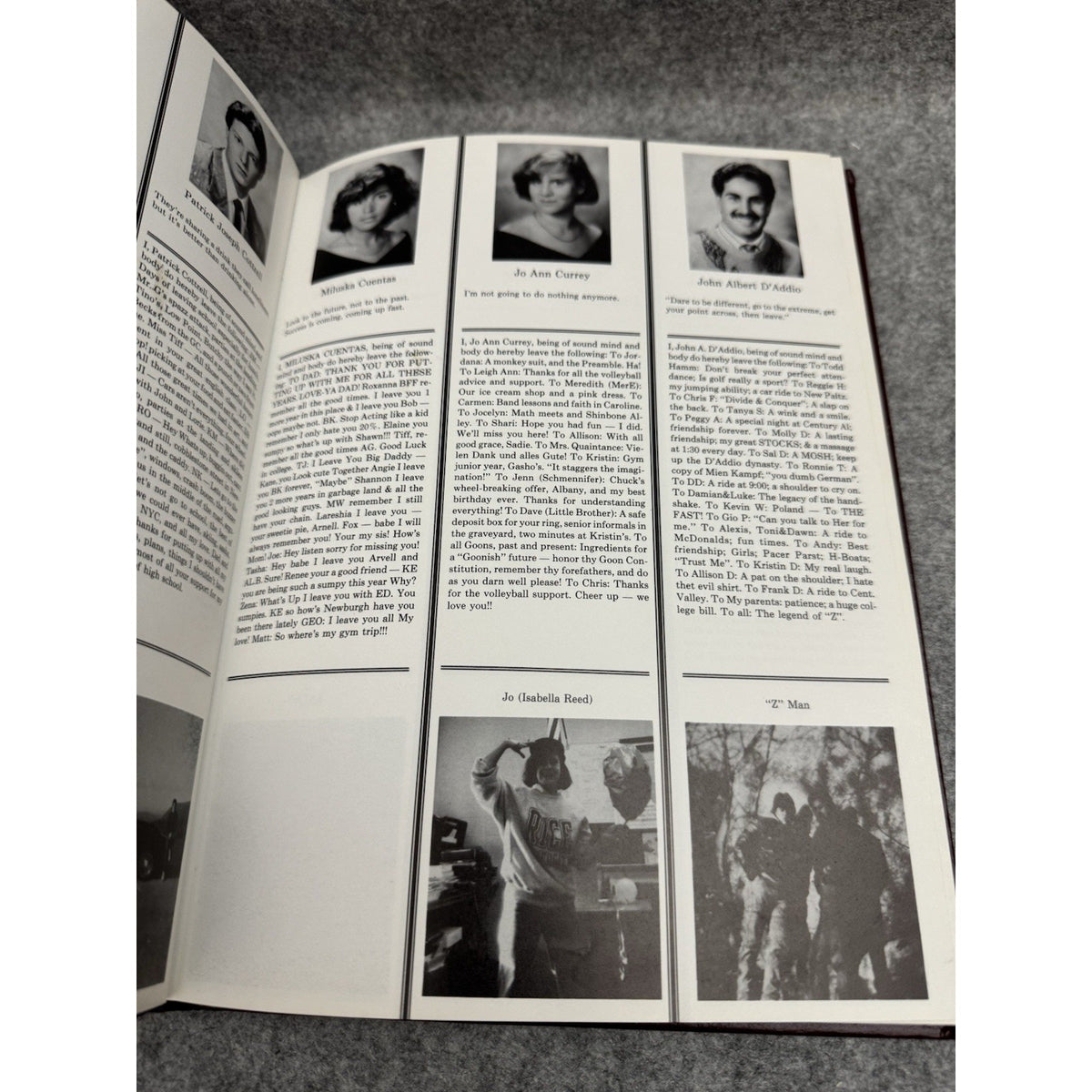1989 Highlander James I O’Neill High School Yearbook Highland Falls NY