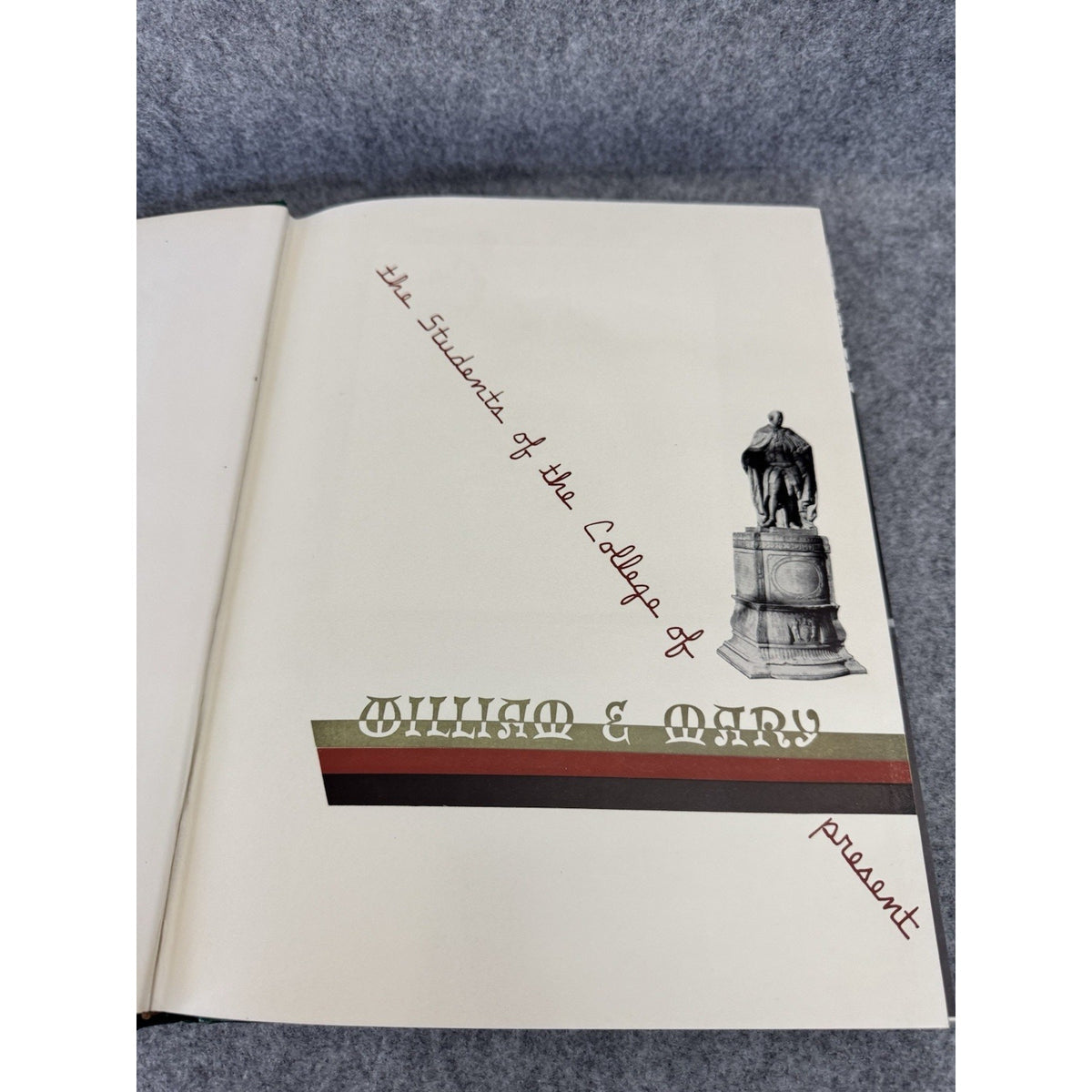 1950 Colonial Echo William & Mary College Yearbook Williamsburg VA HC