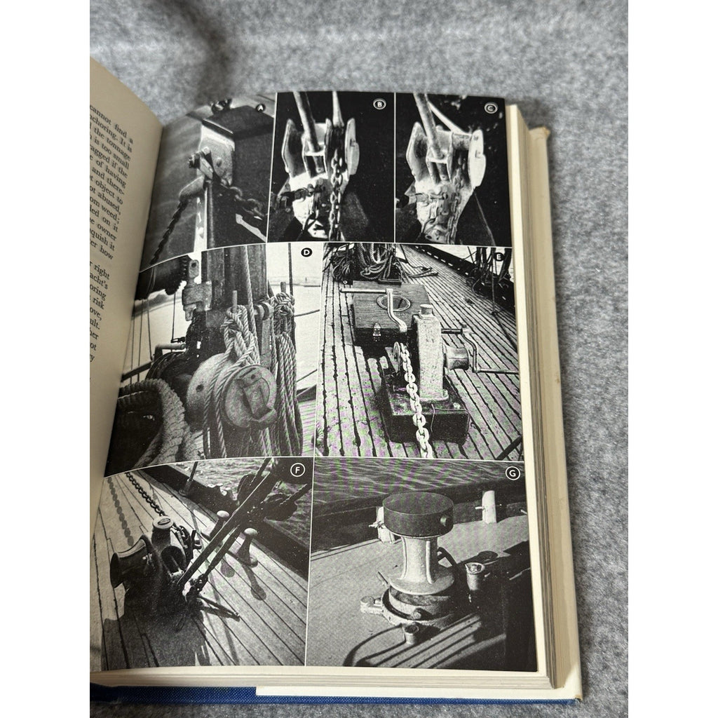 Cruising Under Sail 2nd Ed Eric C Hiscock 1971 HC DJ Oxford Sailing