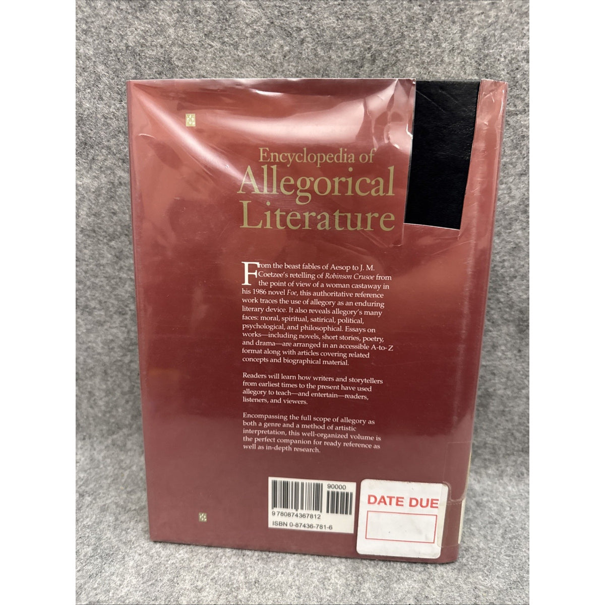 ABC-Clio Literary Companion Ser.: Encyclopedia of Allegorical Literature by...