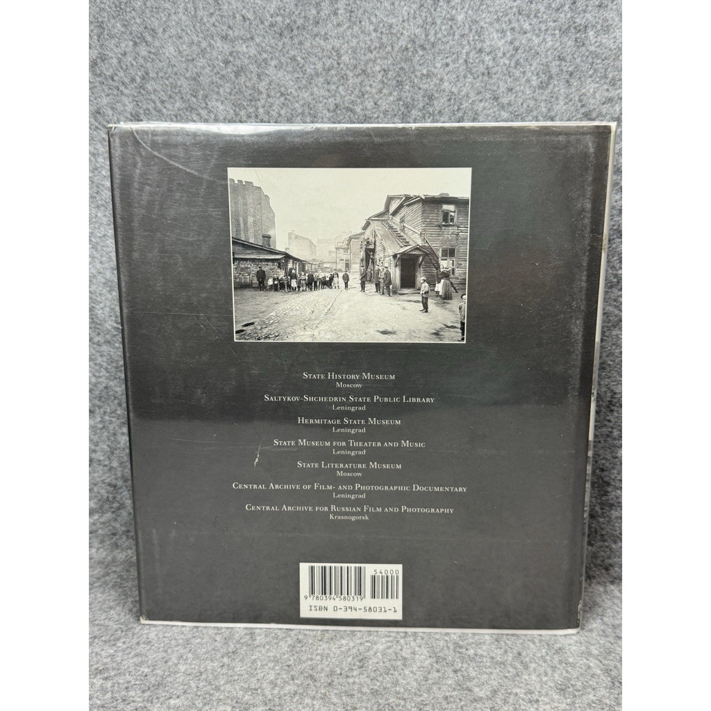 1989 A Portrait of Tsarist Russia Soviet Archives Photographs 1st US Ed HC DJ