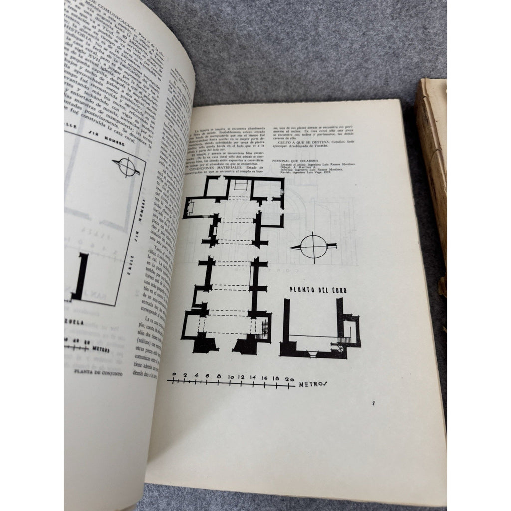 Catalogo Construcciones Religiosas Hidalgo Vol II & Yucatan Vol I Mexico