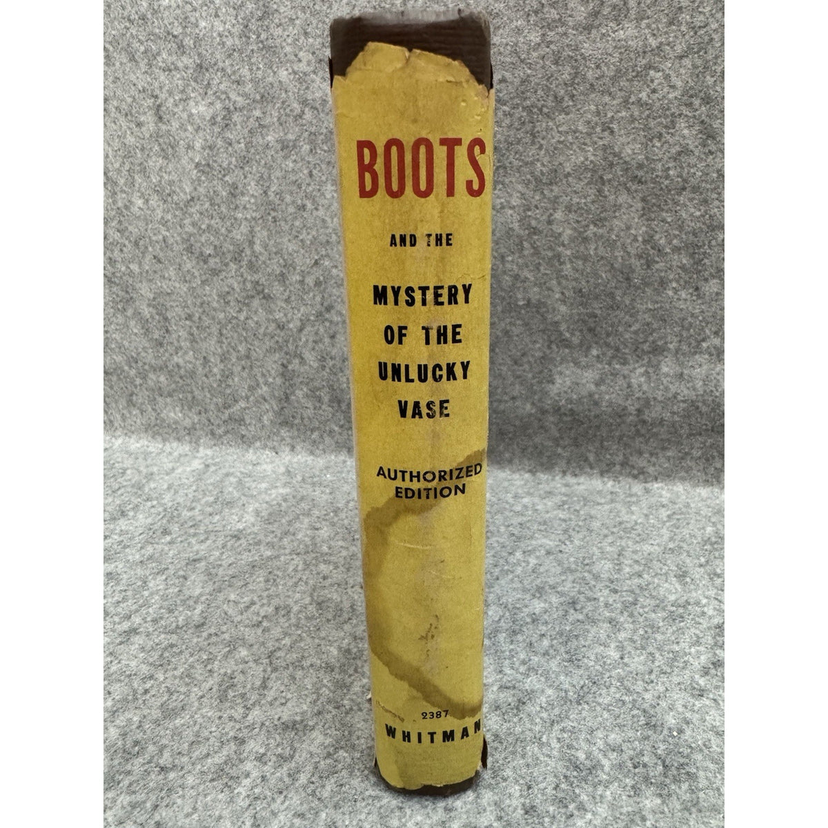 1943 Boots and the Mystery of the Unlucky Vase Edgar Martin HC DJ