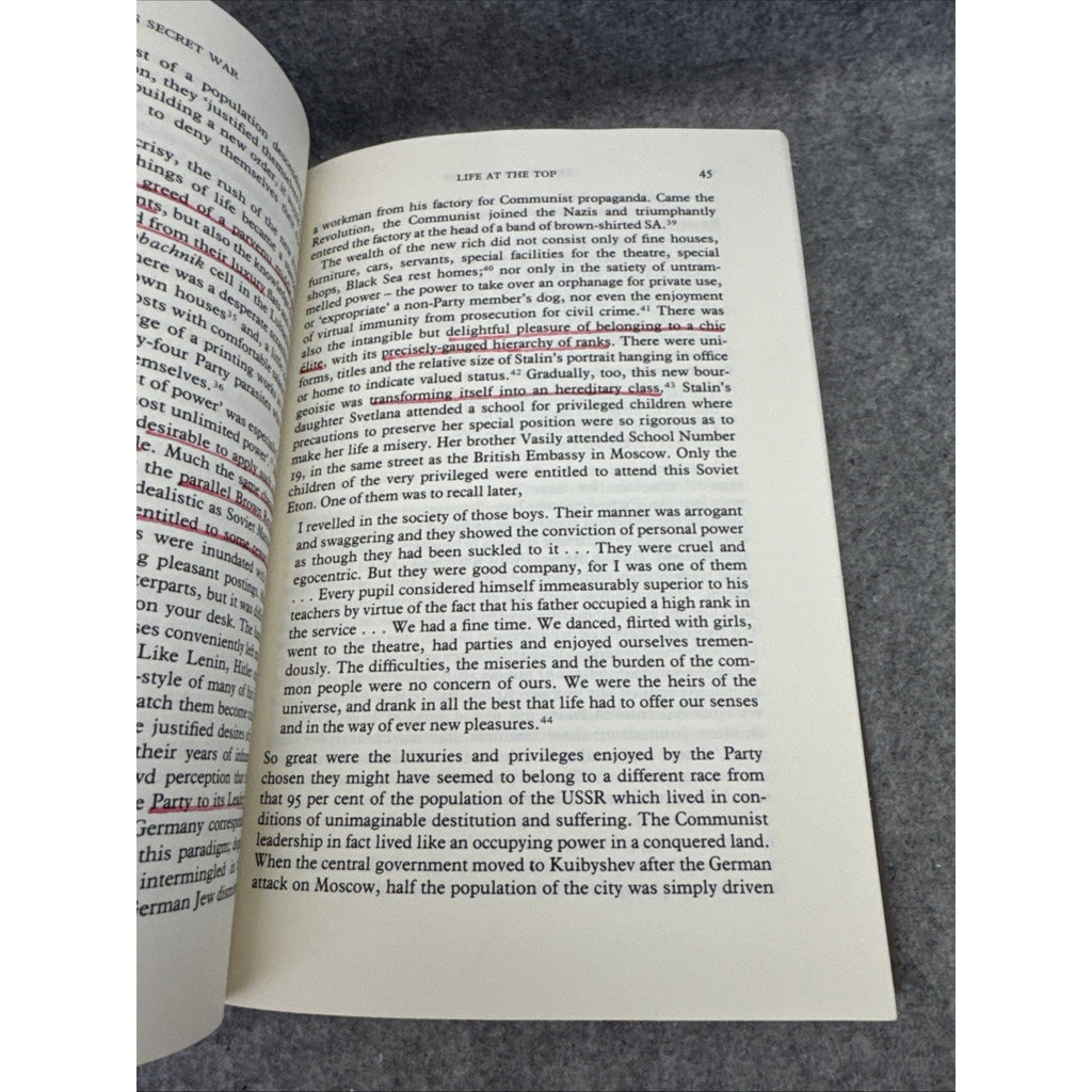 Stalin's Secret War Hardcover Nikolai Tolstoy First Edition